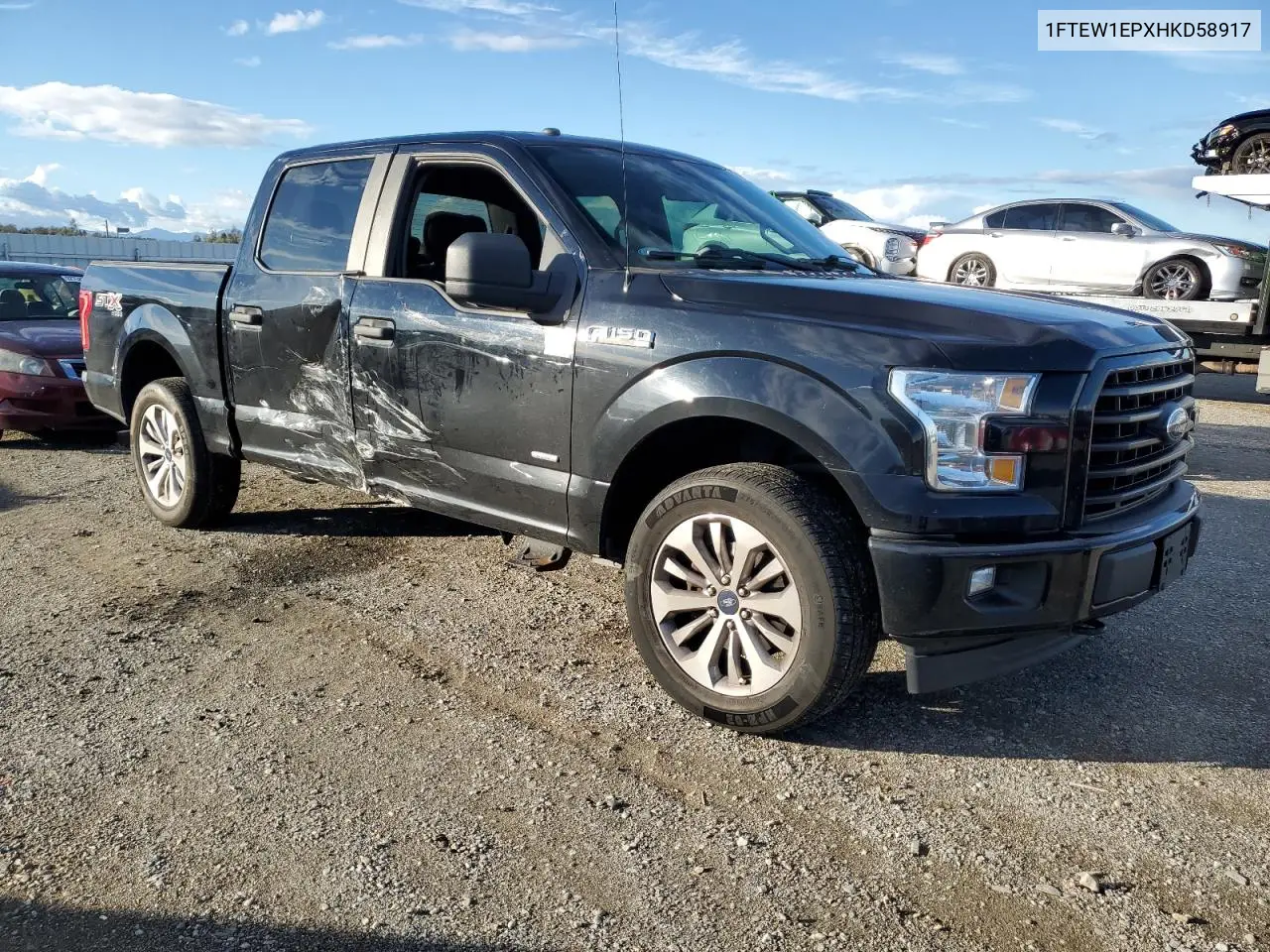 1FTEW1EPXHKD58917 2017 Ford F150 Supercrew