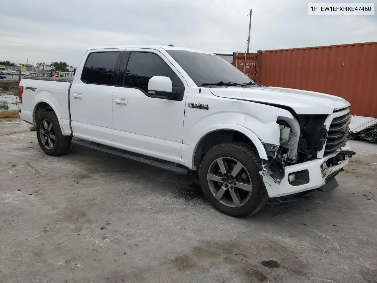 1FTEW1EFXHKE47460 2017 Ford F150 Supercrew