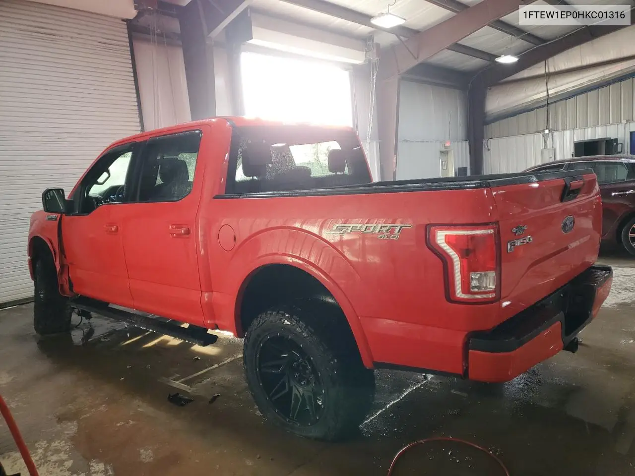 1FTEW1EP0HKC01316 2017 Ford F150 Supercrew