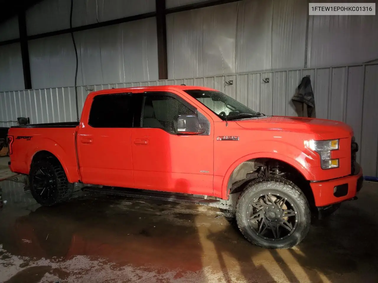 1FTEW1EP0HKC01316 2017 Ford F150 Supercrew