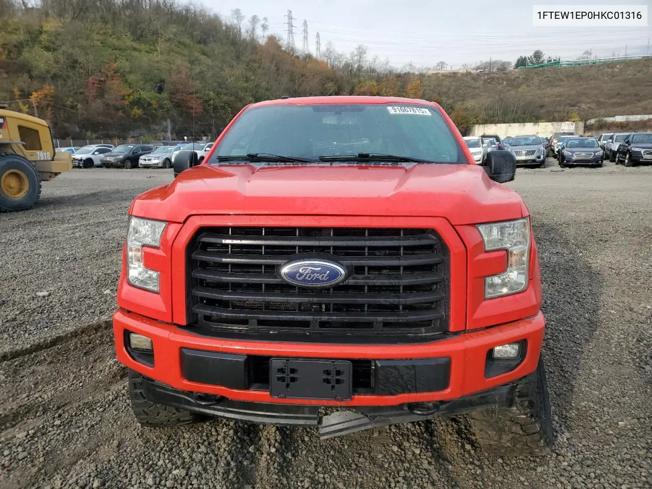1FTEW1EP0HKC01316 2017 Ford F150 Supercrew