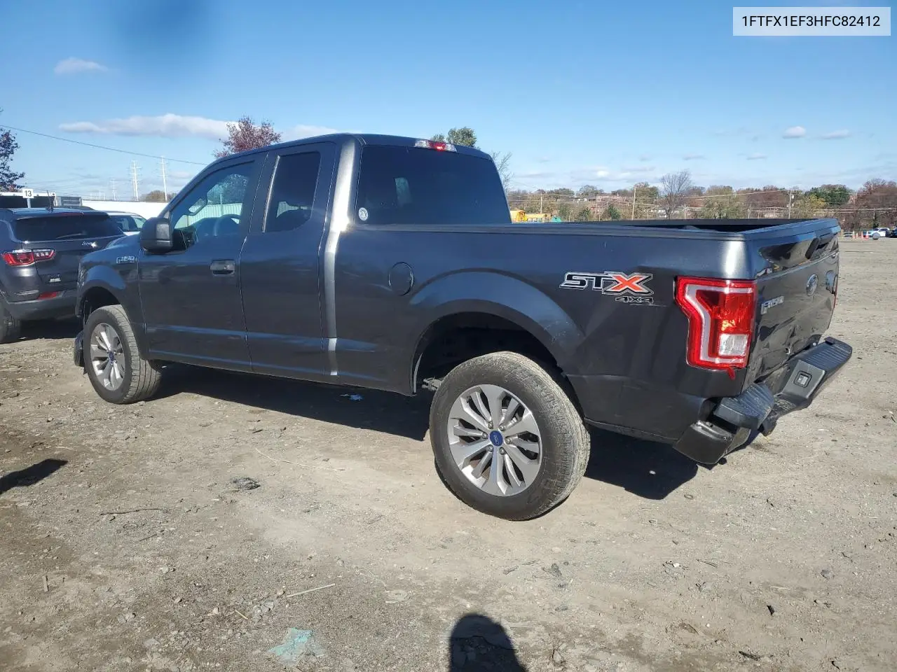 1FTFX1EF3HFC82412 2017 Ford F150 Super Cab