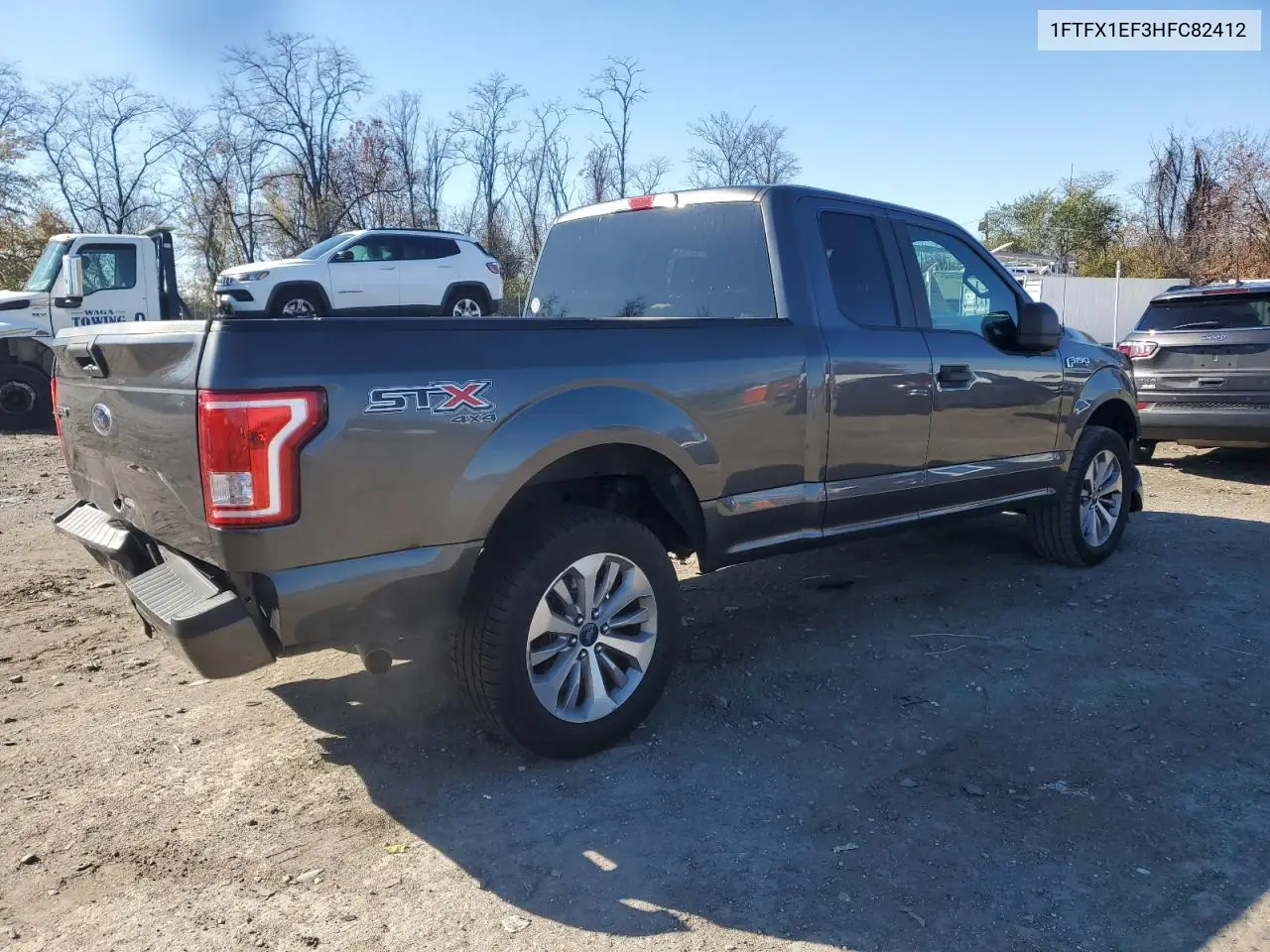 1FTFX1EF3HFC82412 2017 Ford F150 Super Cab