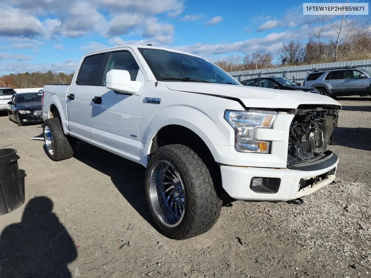 1FTEW1EP2HFB59871 2017 Ford F150 Supercrew