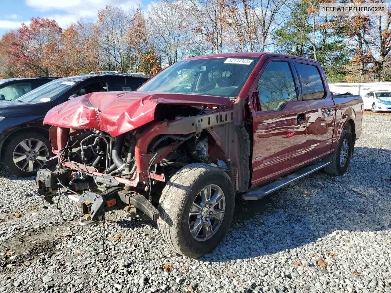 1FTEW1EP4HFB60228 2017 Ford F150 Supercrew