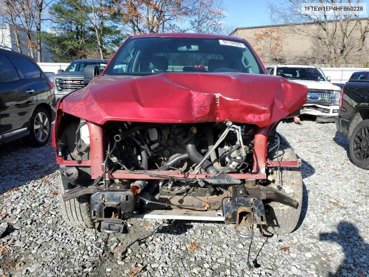 1FTEW1EP4HFB60228 2017 Ford F150 Supercrew