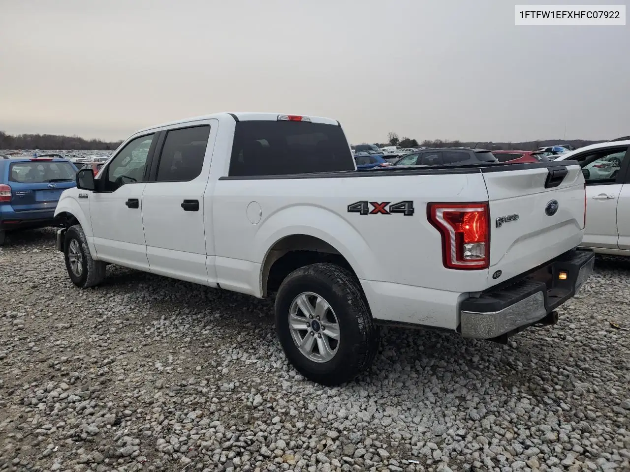 1FTFW1EFXHFC07922 2017 Ford F150 Supercrew