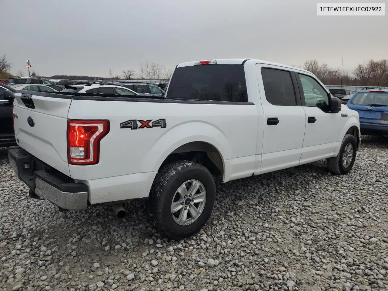 1FTFW1EFXHFC07922 2017 Ford F150 Supercrew