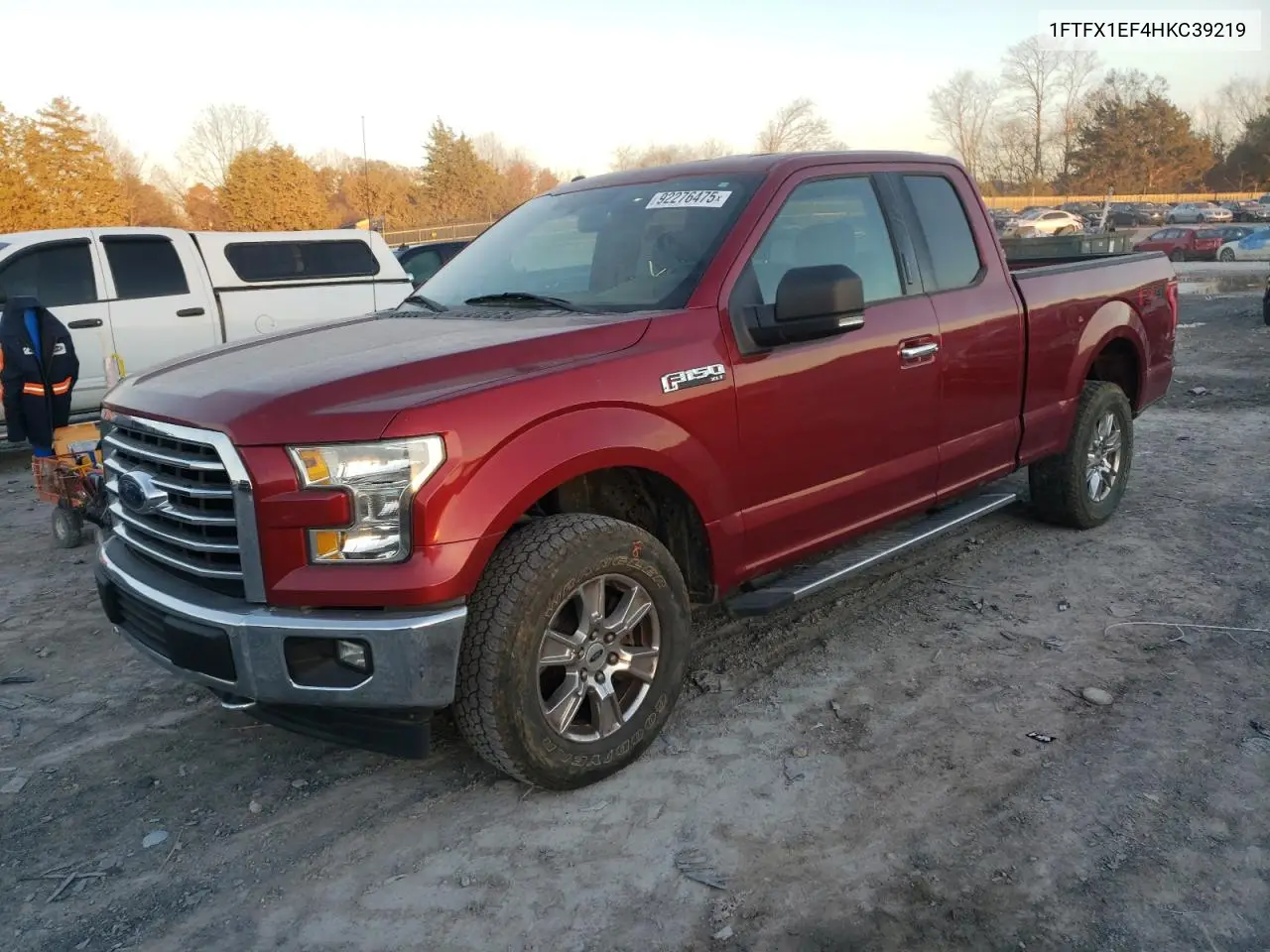 1FTFX1EF4HKC39219 2017 Ford F150 Super Cab