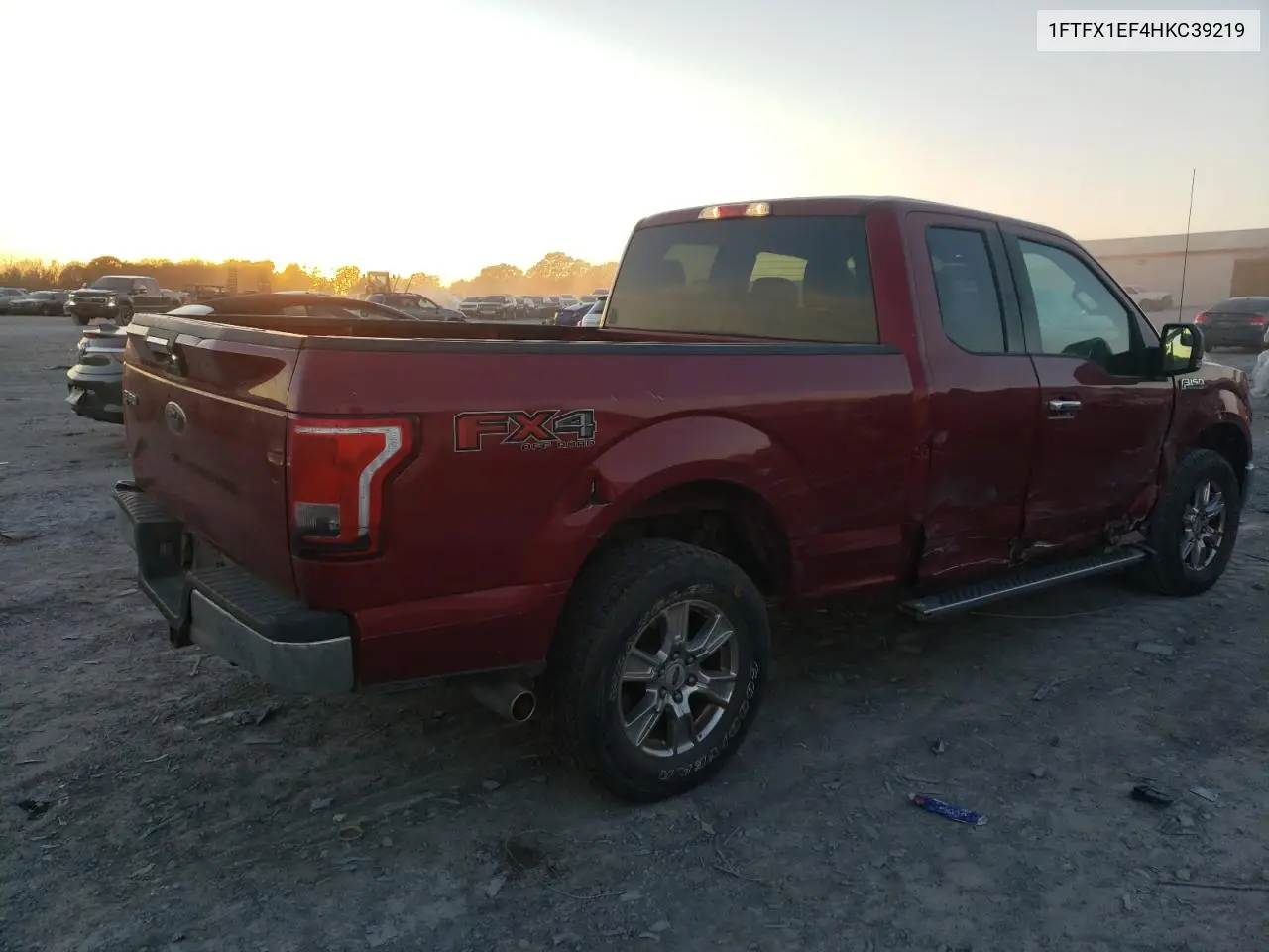 1FTFX1EF4HKC39219 2017 Ford F150 Super Cab
