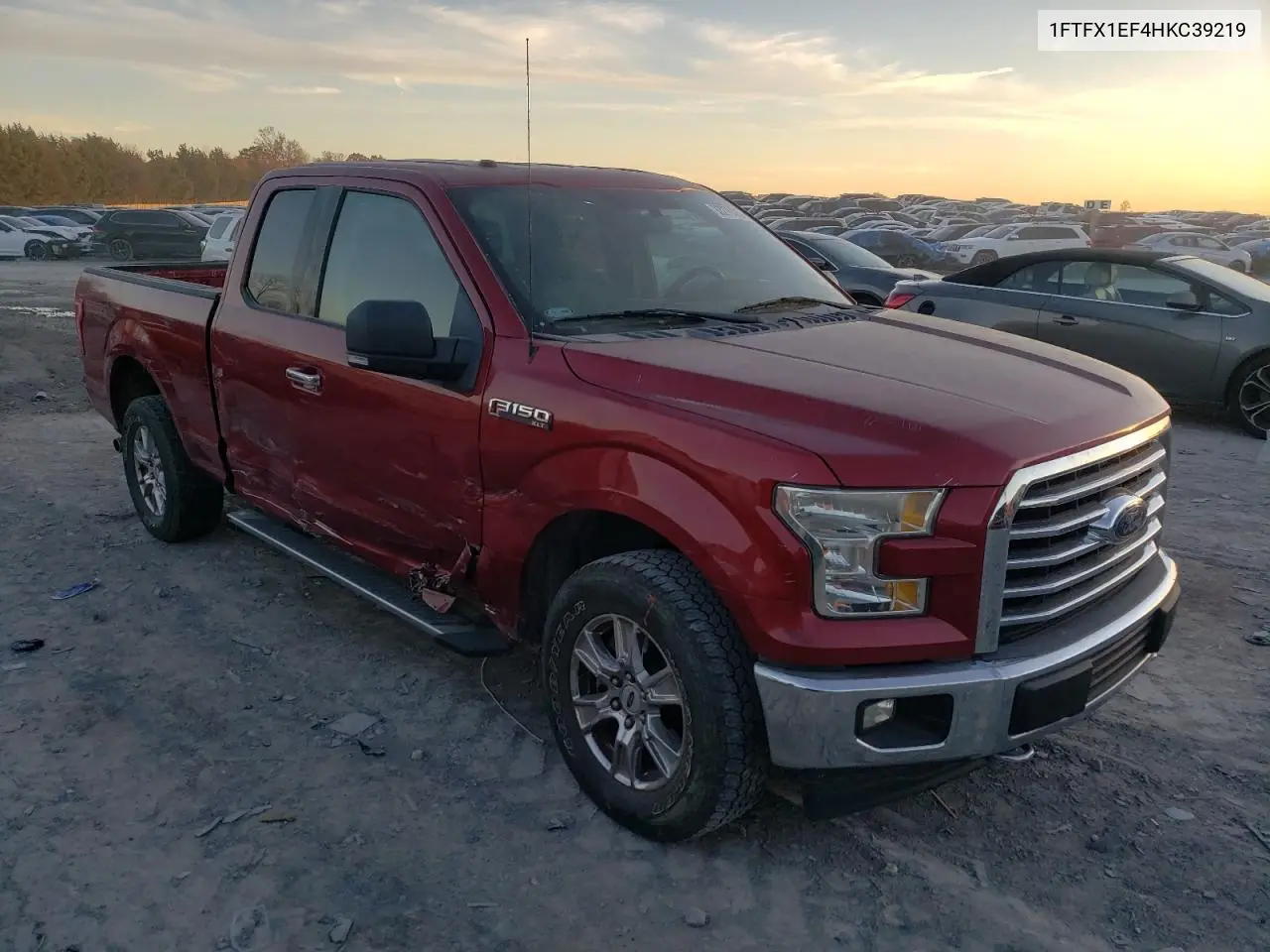 1FTFX1EF4HKC39219 2017 Ford F150 Super Cab