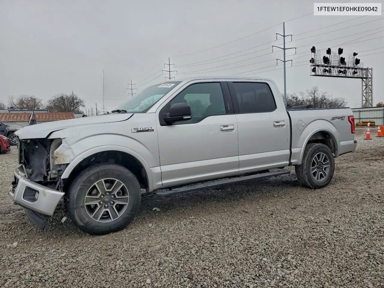 1FTEW1EF0HKE09042 2017 Ford F150 Supercrew
