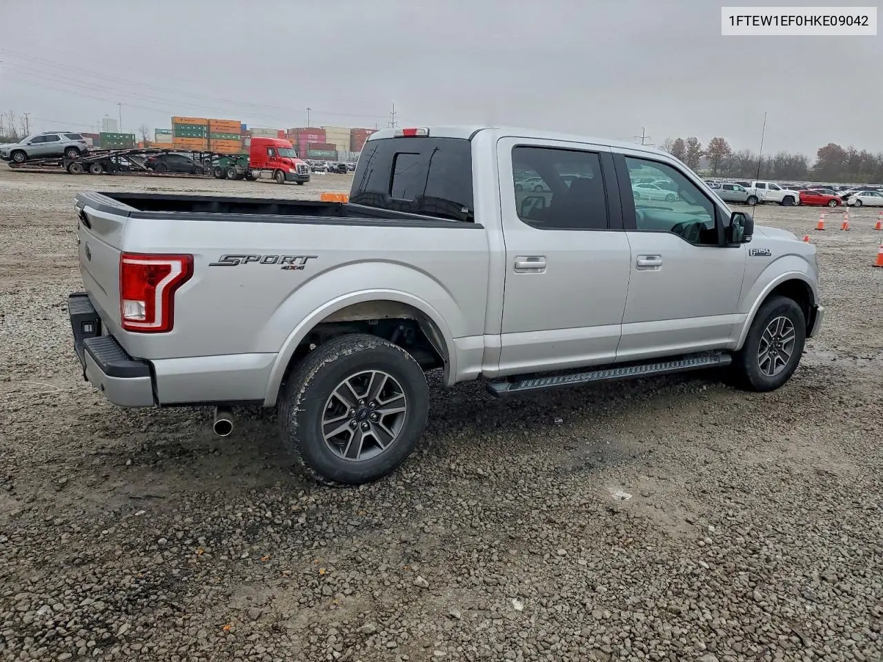 1FTEW1EF0HKE09042 2017 Ford F150 Supercrew