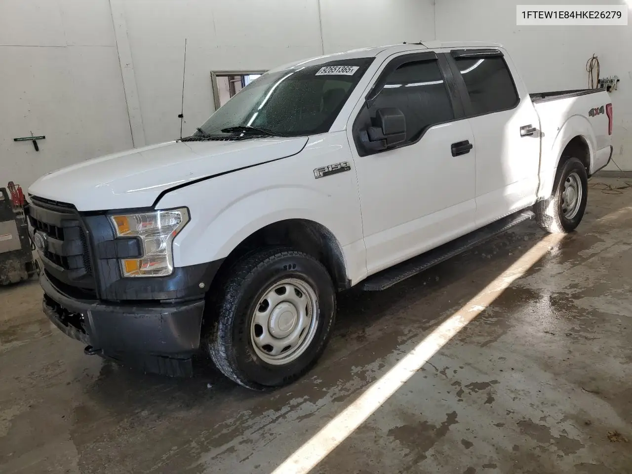 1FTEW1E84HKE26279 2017 Ford F150 Supercrew