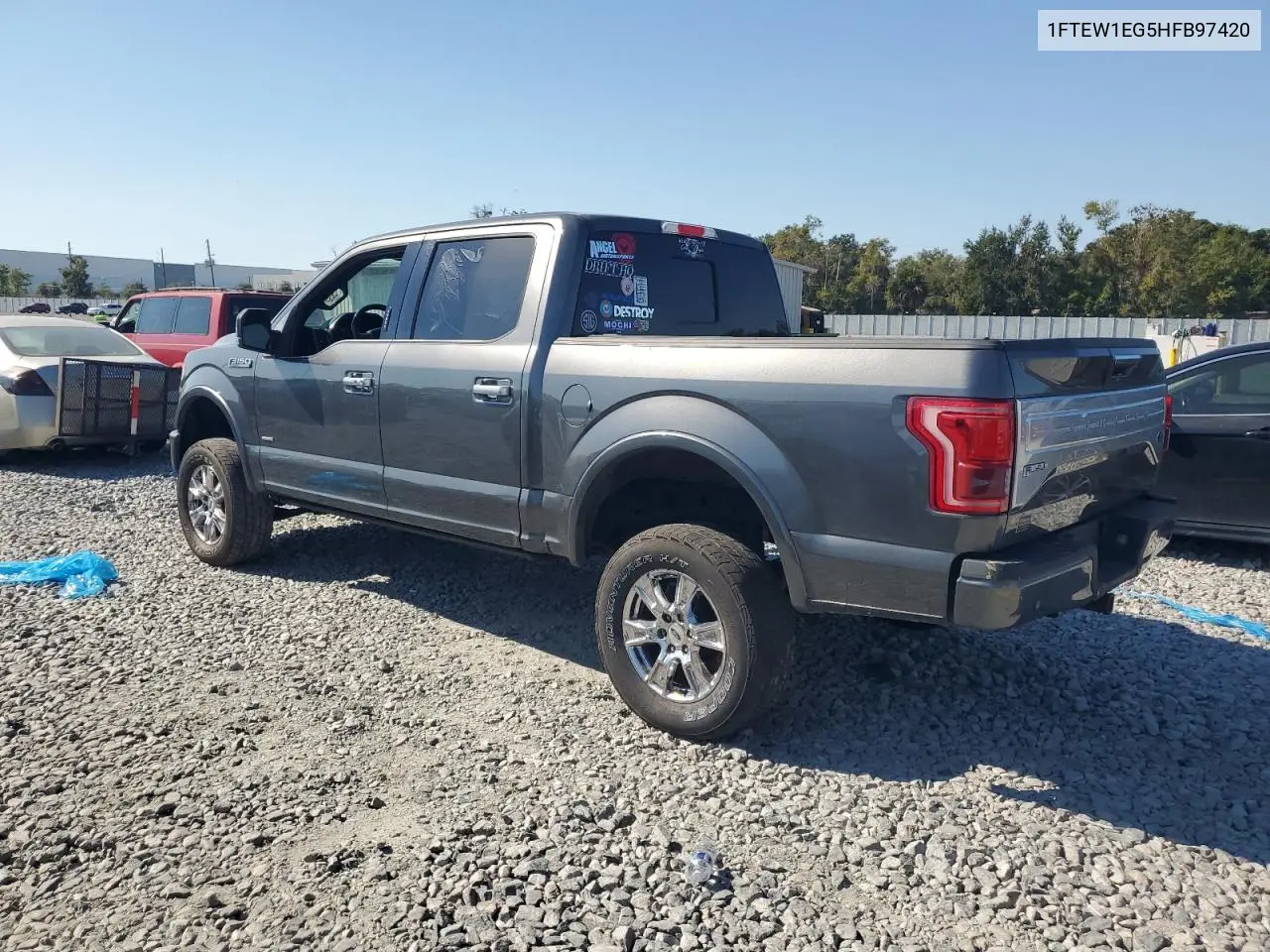 1FTEW1EG5HFB97420 2017 Ford F150 Supercrew