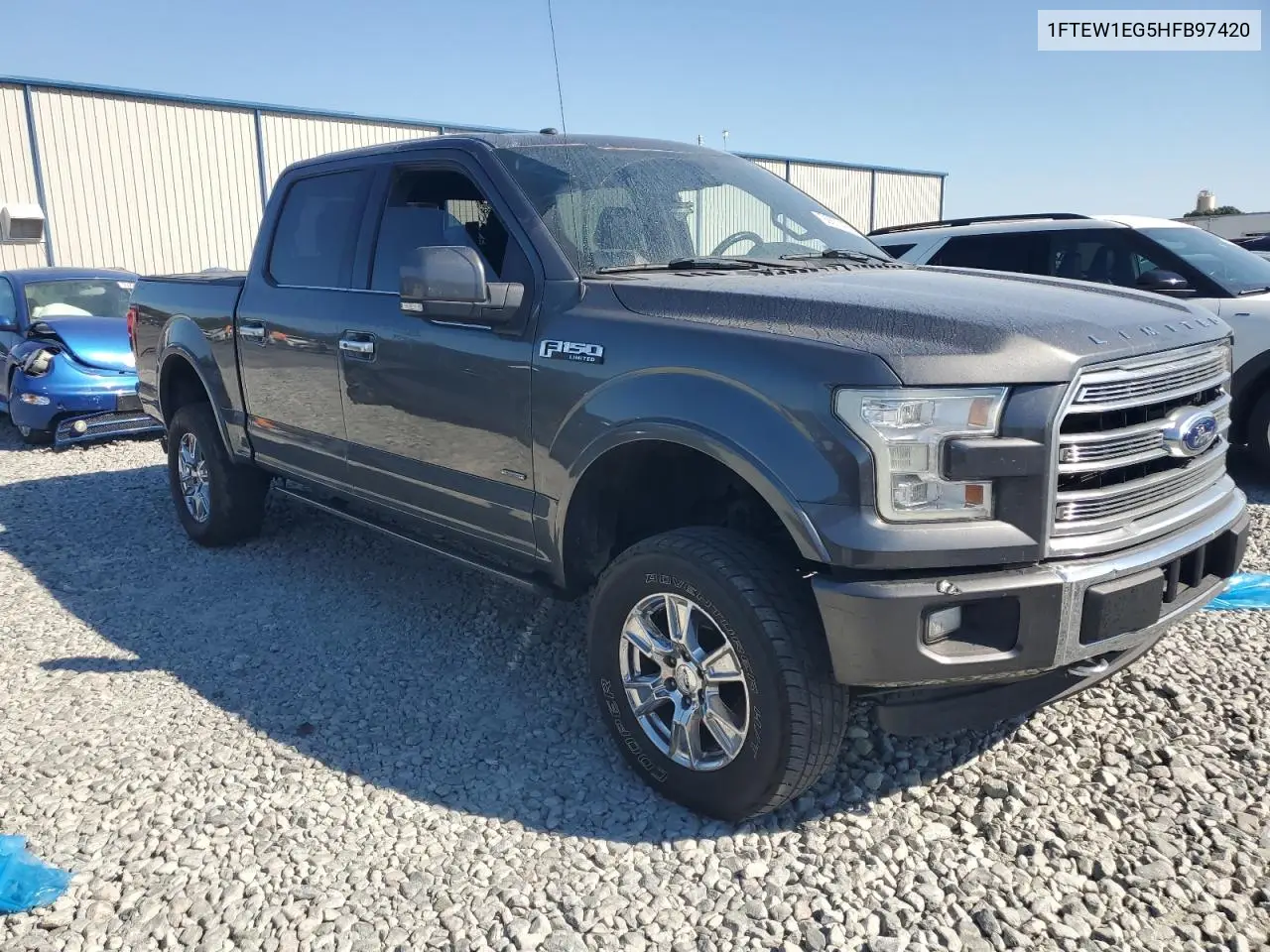 1FTEW1EG5HFB97420 2017 Ford F150 Supercrew