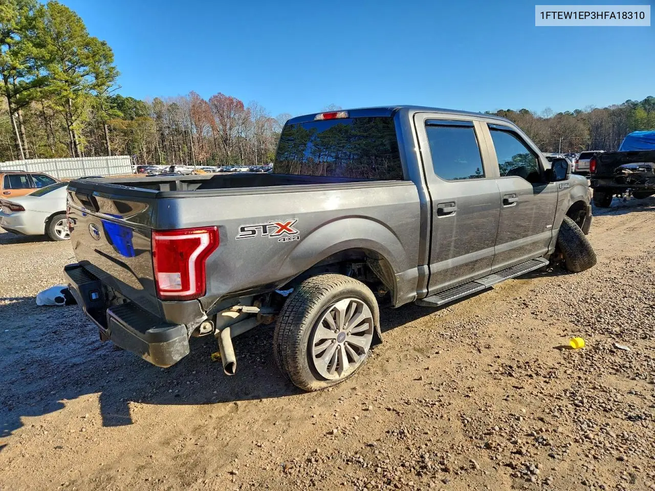 1FTEW1EP3HFA18310 2017 Ford F150 Supercrew