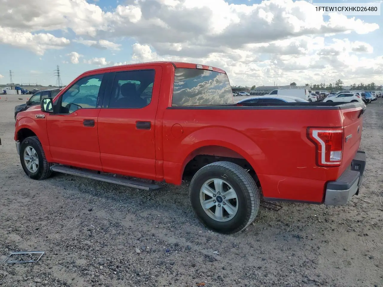 1FTEW1CFXHKD26480 2017 Ford F150 Supercrew