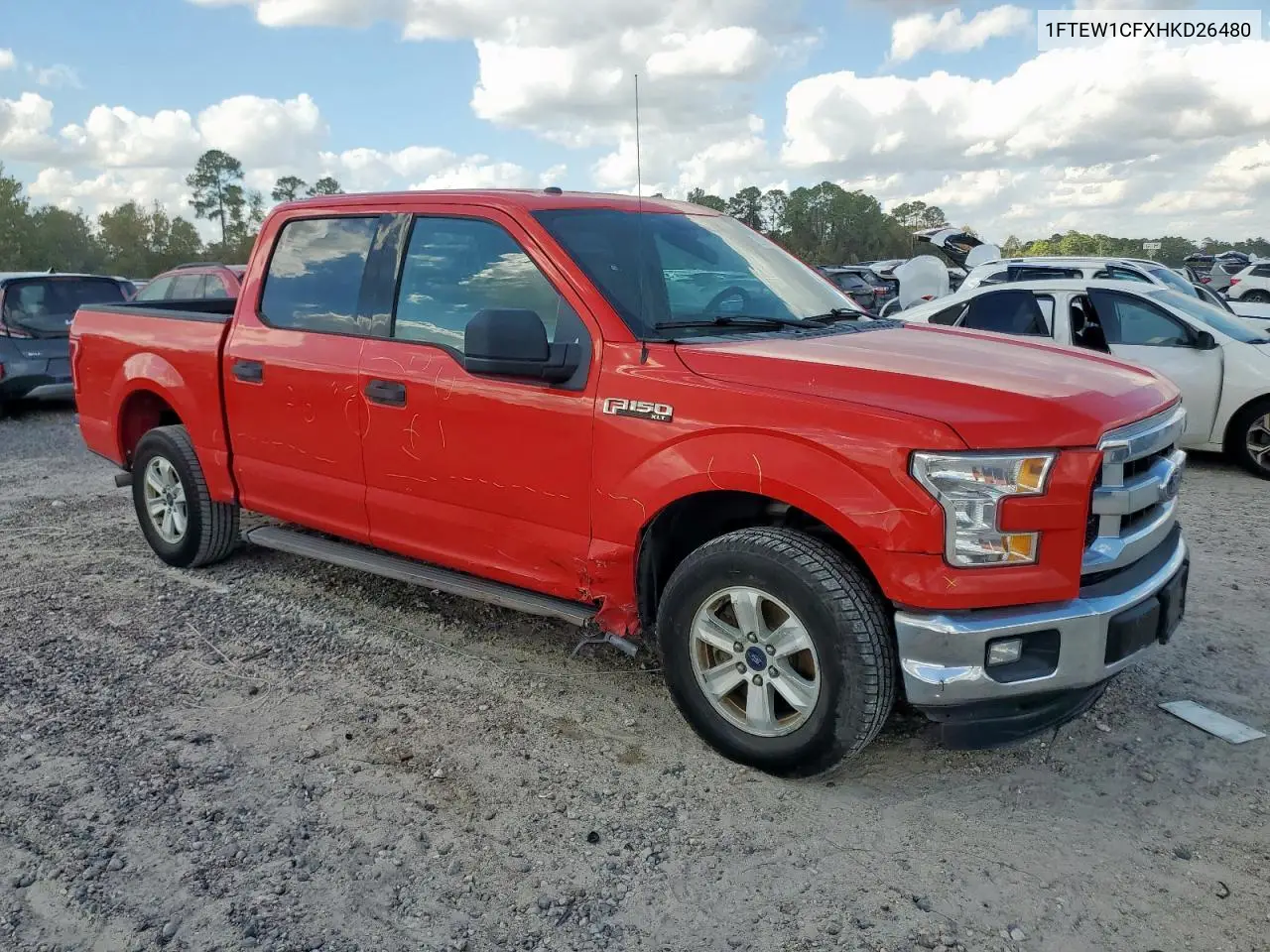 1FTEW1CFXHKD26480 2017 Ford F150 Supercrew