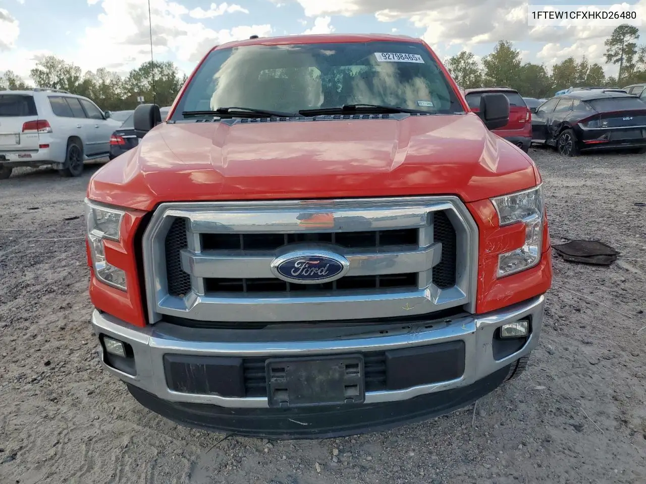 1FTEW1CFXHKD26480 2017 Ford F150 Supercrew