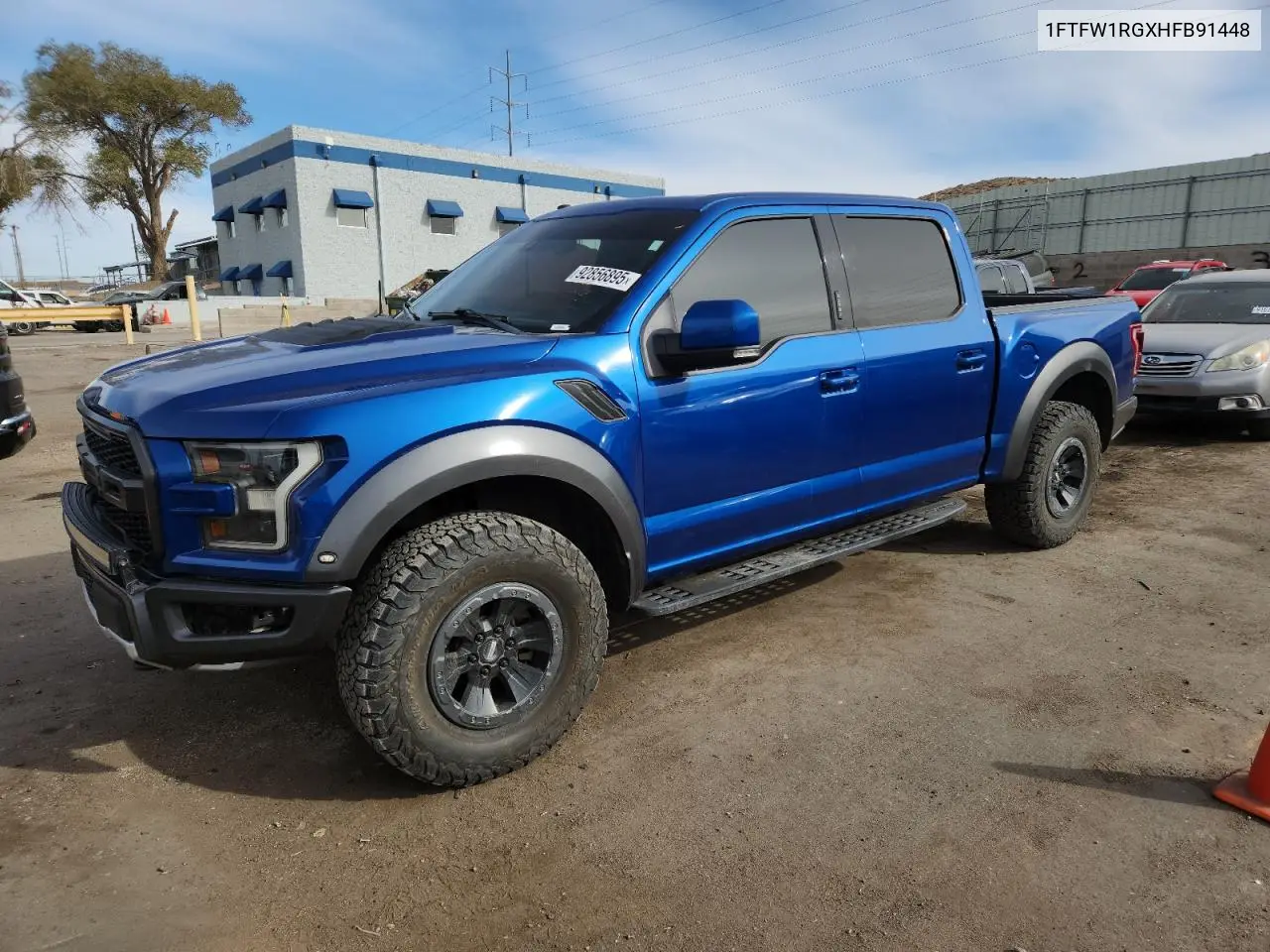 1FTFW1RGXHFB91448 2017 Ford F150 Raptor