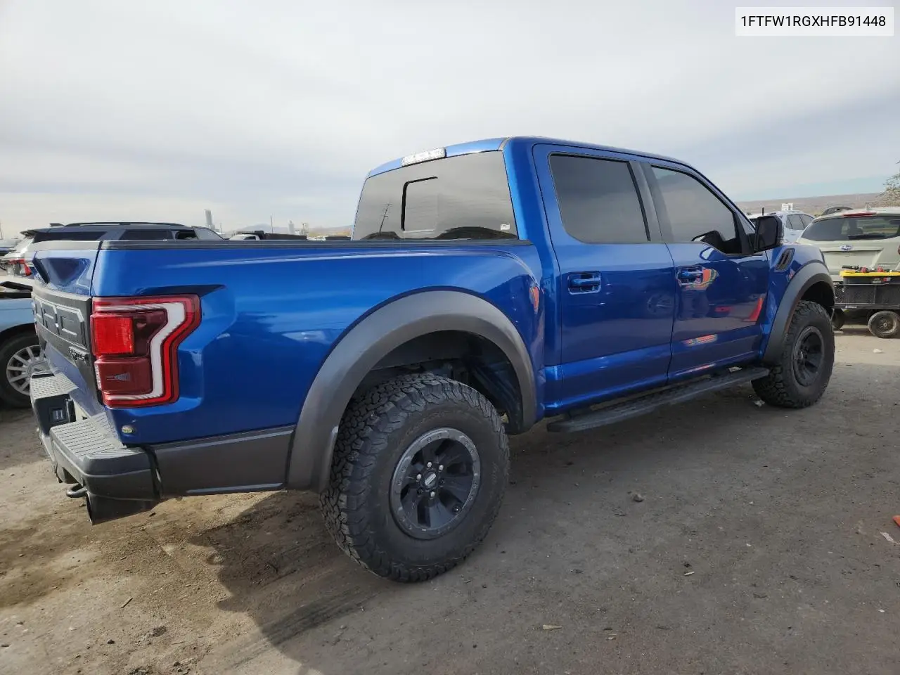 1FTFW1RGXHFB91448 2017 Ford F150 Raptor