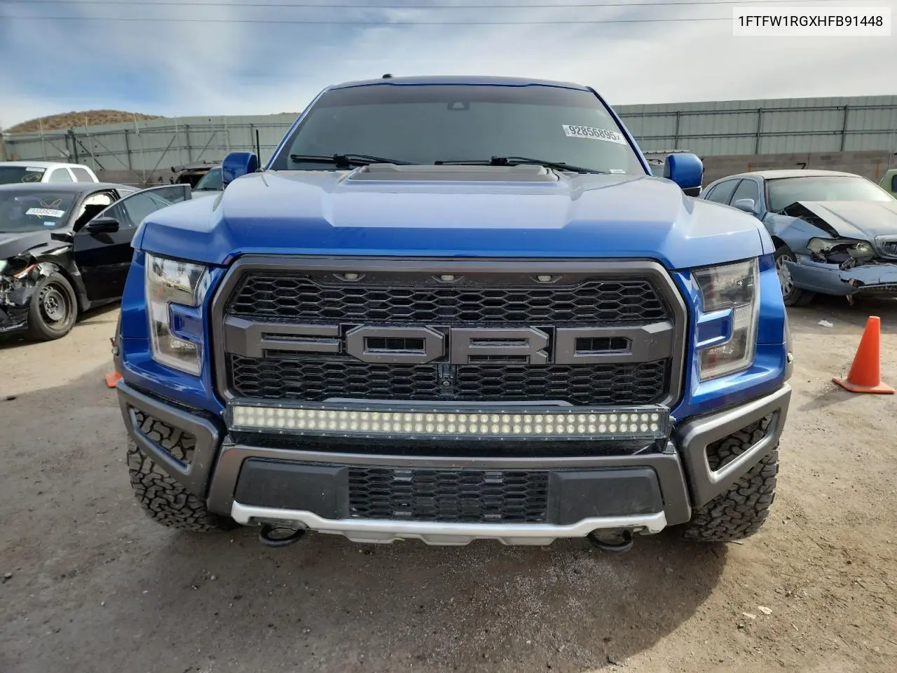1FTFW1RGXHFB91448 2017 Ford F150 Raptor