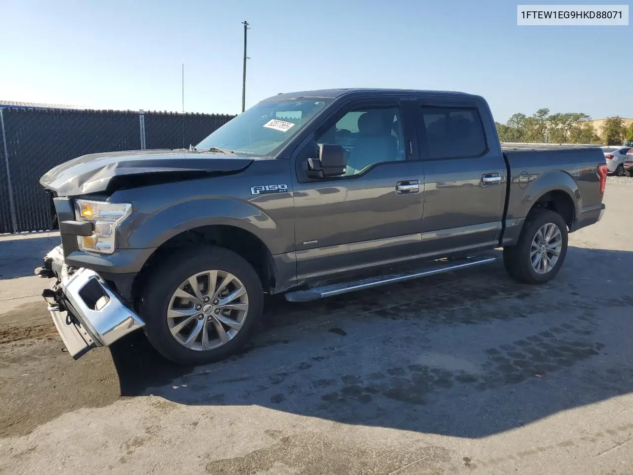 1FTEW1EG9HKD88071 2017 Ford F150 Supercrew