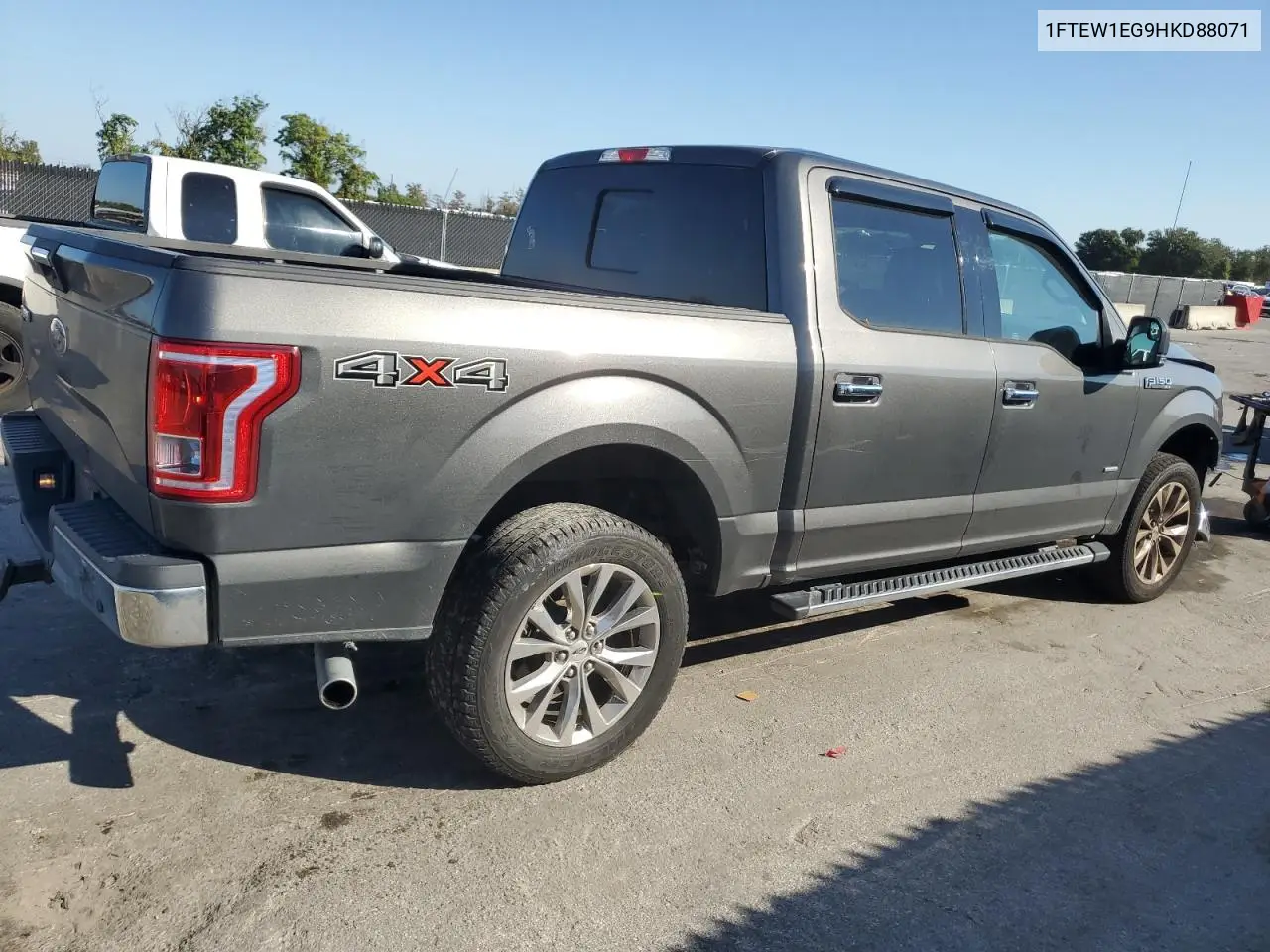 1FTEW1EG9HKD88071 2017 Ford F150 Supercrew