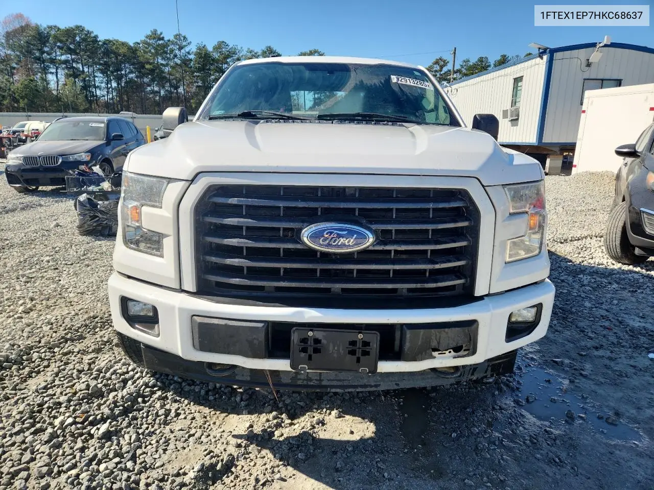 1FTEX1EP7HKC68637 2017 Ford F150 Super Cab