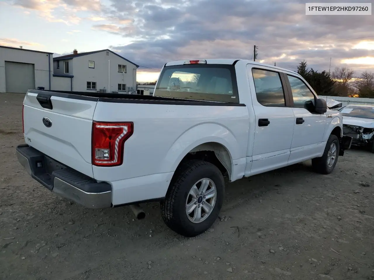 1FTEW1EP2HKD97260 2017 Ford F150 Supercrew