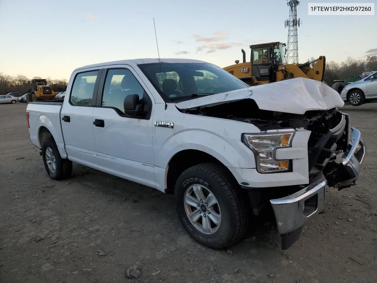 1FTEW1EP2HKD97260 2017 Ford F150 Supercrew