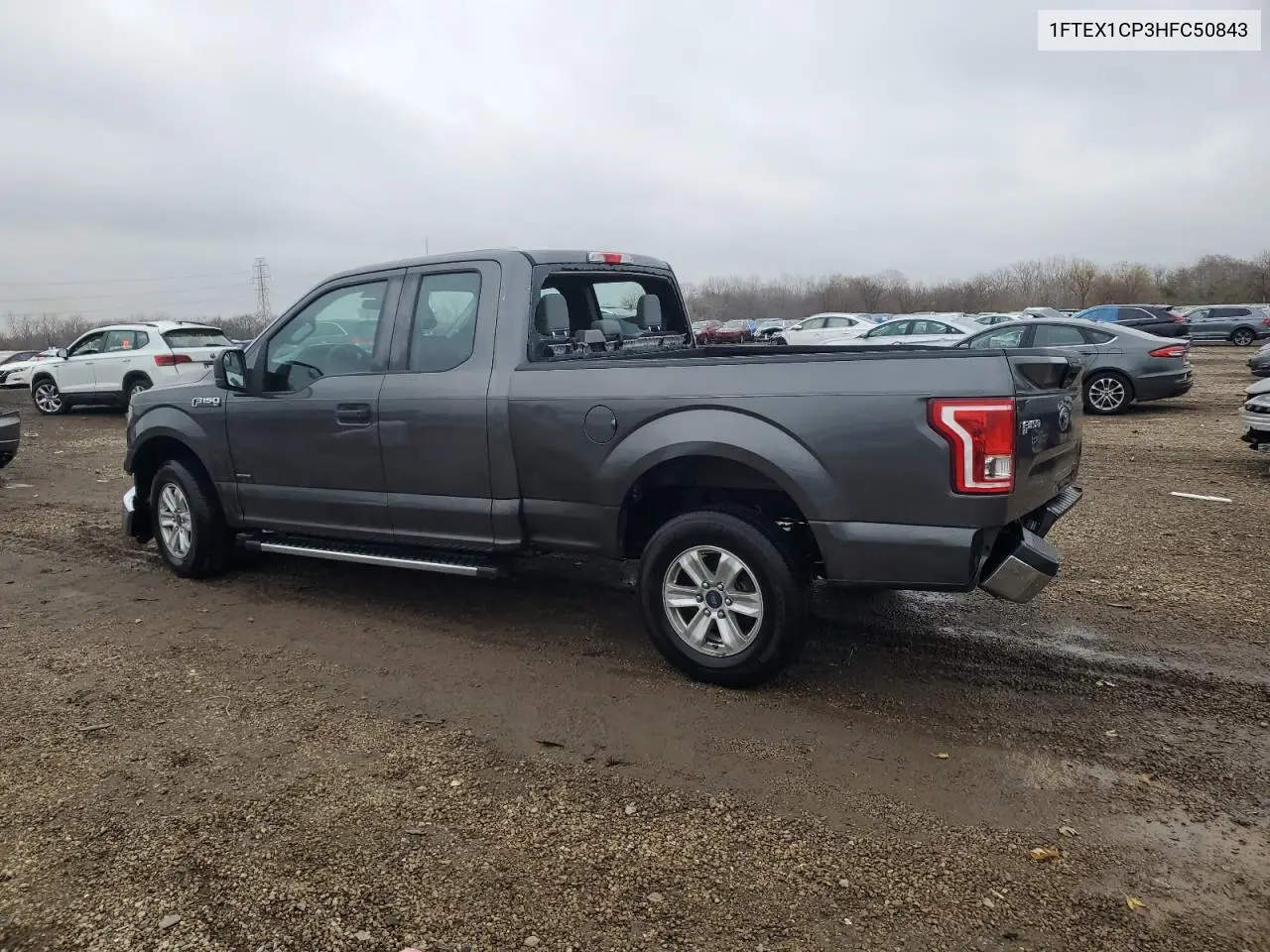 1FTEX1CP3HFC50843 2017 Ford F150 Super Cab