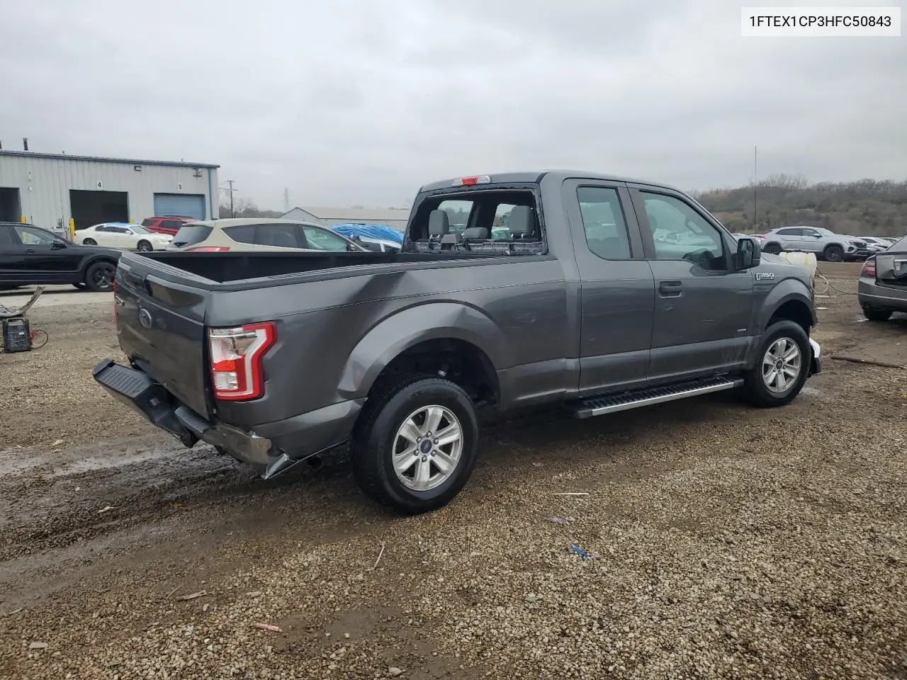 1FTEX1CP3HFC50843 2017 Ford F150 Super Cab