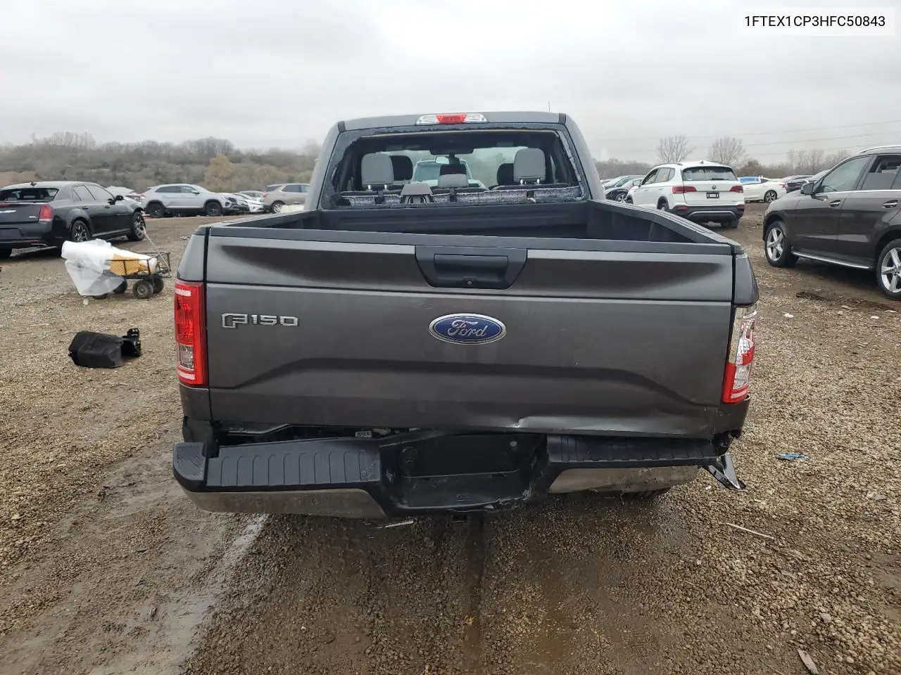 1FTEX1CP3HFC50843 2017 Ford F150 Super Cab