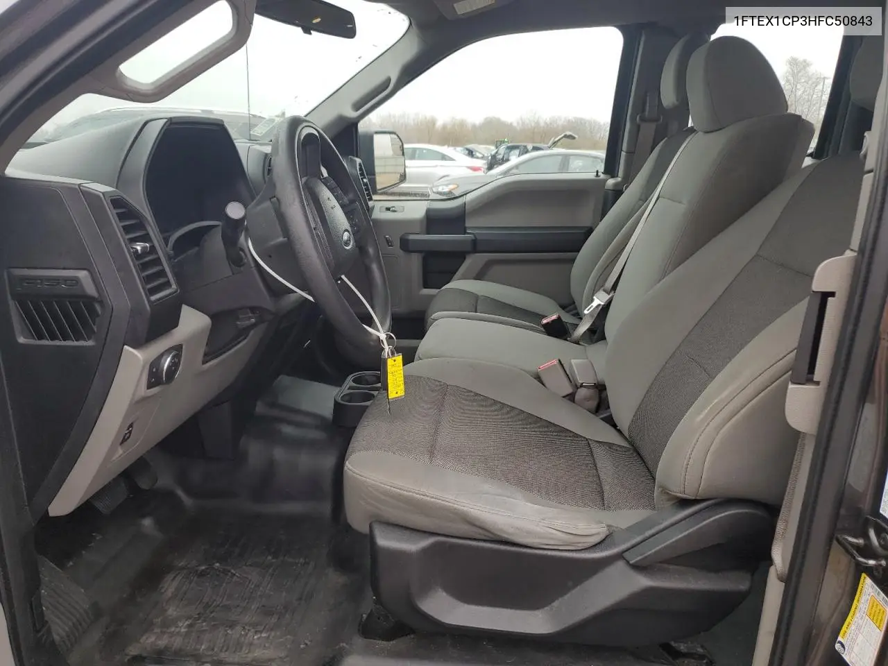 1FTEX1CP3HFC50843 2017 Ford F150 Super Cab