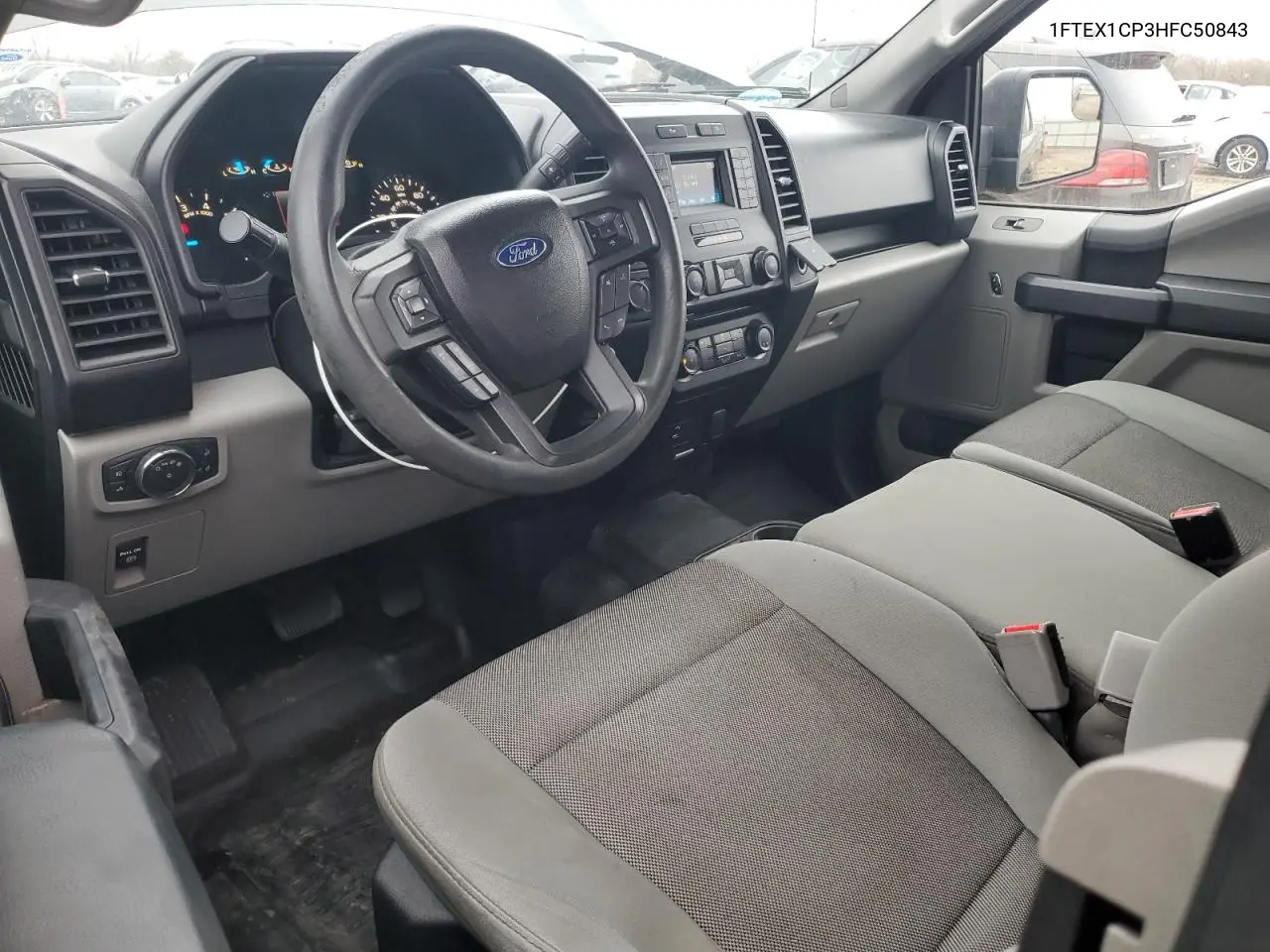 1FTEX1CP3HFC50843 2017 Ford F150 Super Cab