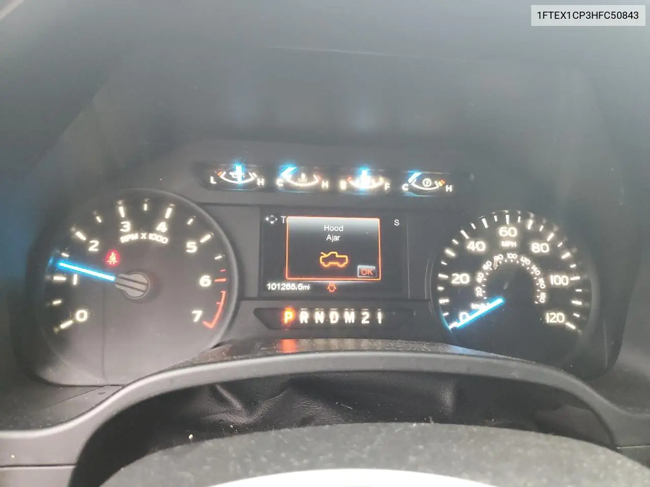 1FTEX1CP3HFC50843 2017 Ford F150 Super Cab