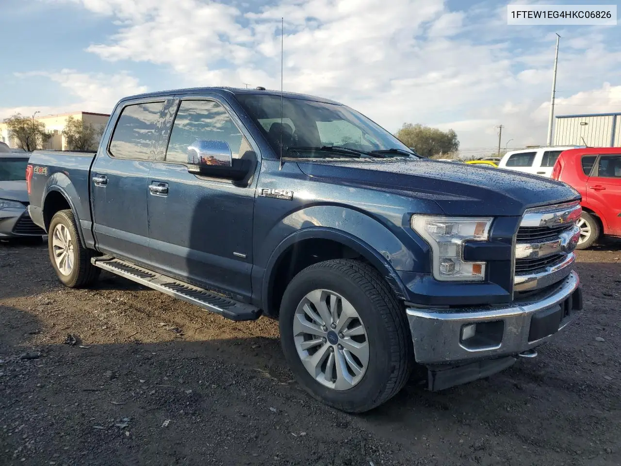 1FTEW1EG4HKC06826 2017 Ford F150 Supercrew