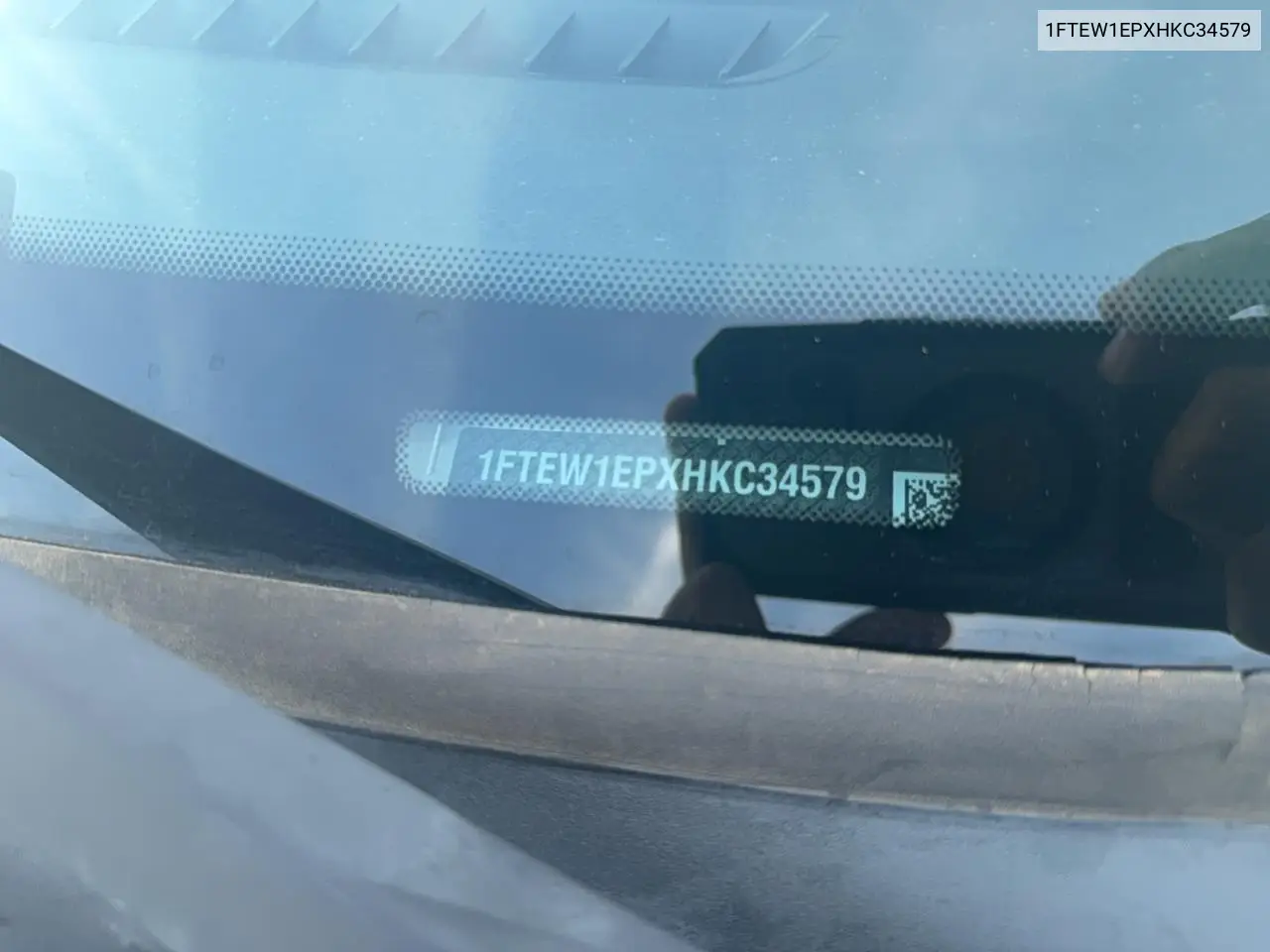 1FTEW1EPXHKC34579 2017 Ford F150 Supercrew