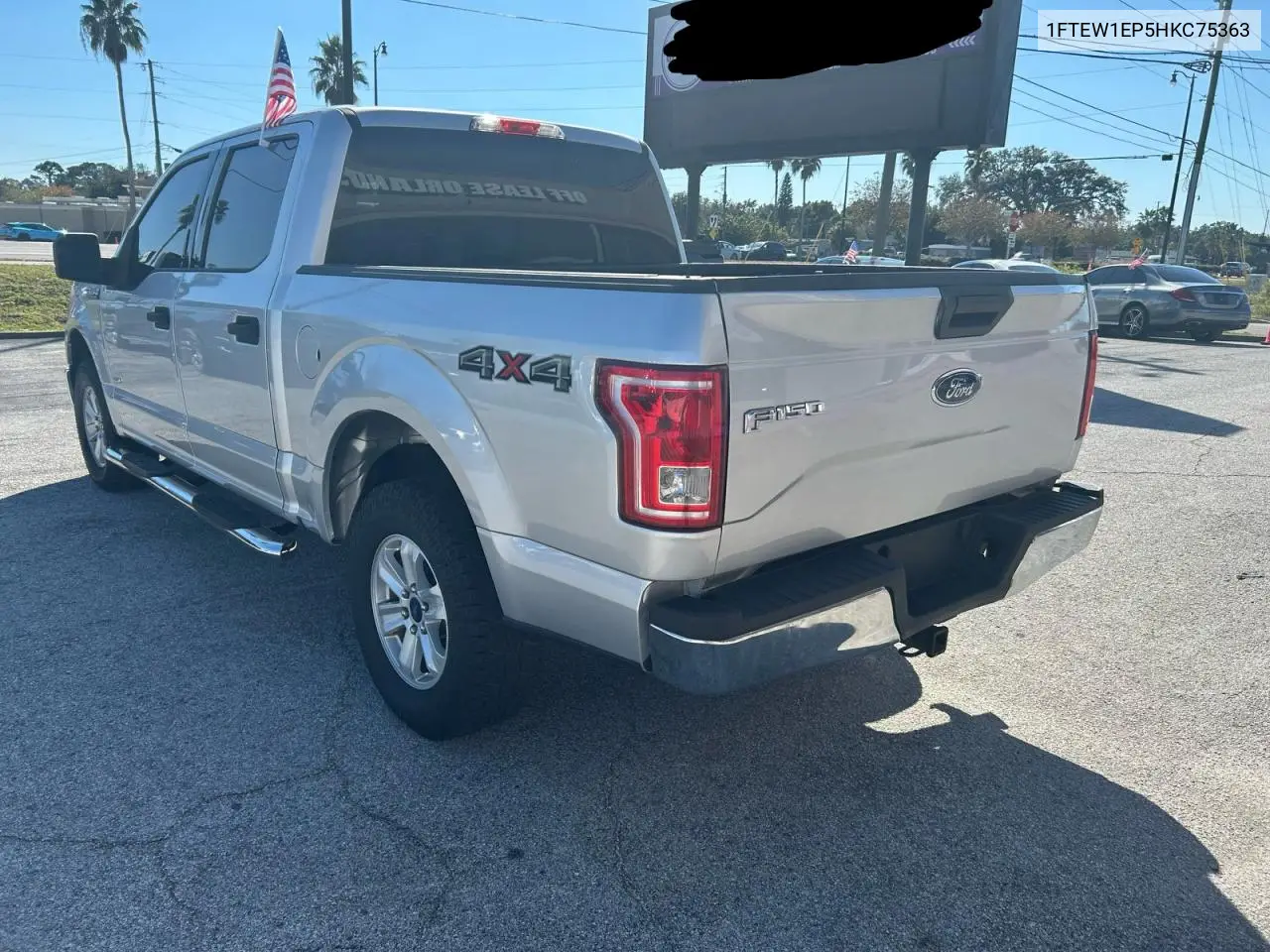 1FTEW1EP5HKC75363 2017 Ford F150 Supercrew