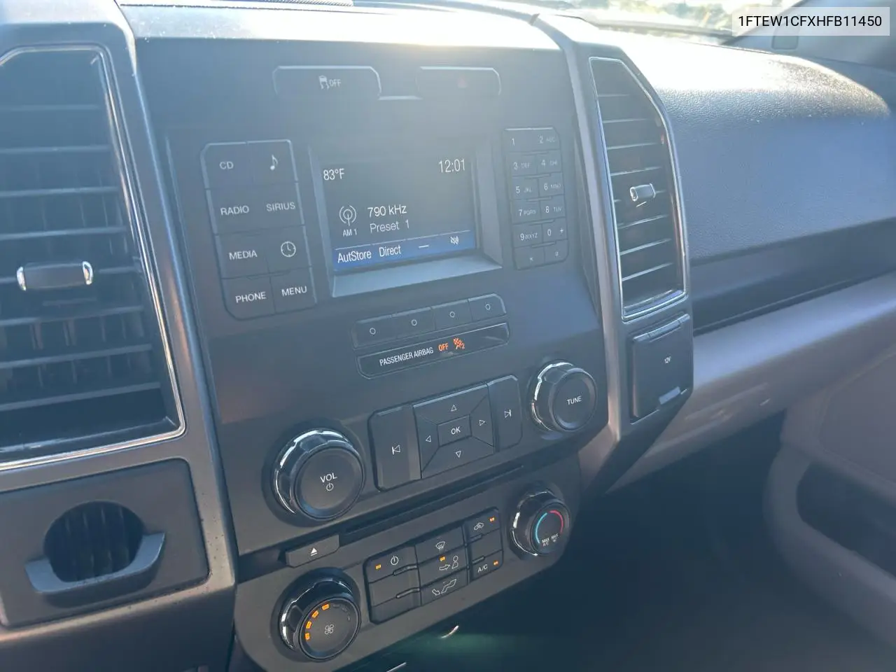 1FTEW1CFXHFB11450 2017 Ford F150 Supercrew