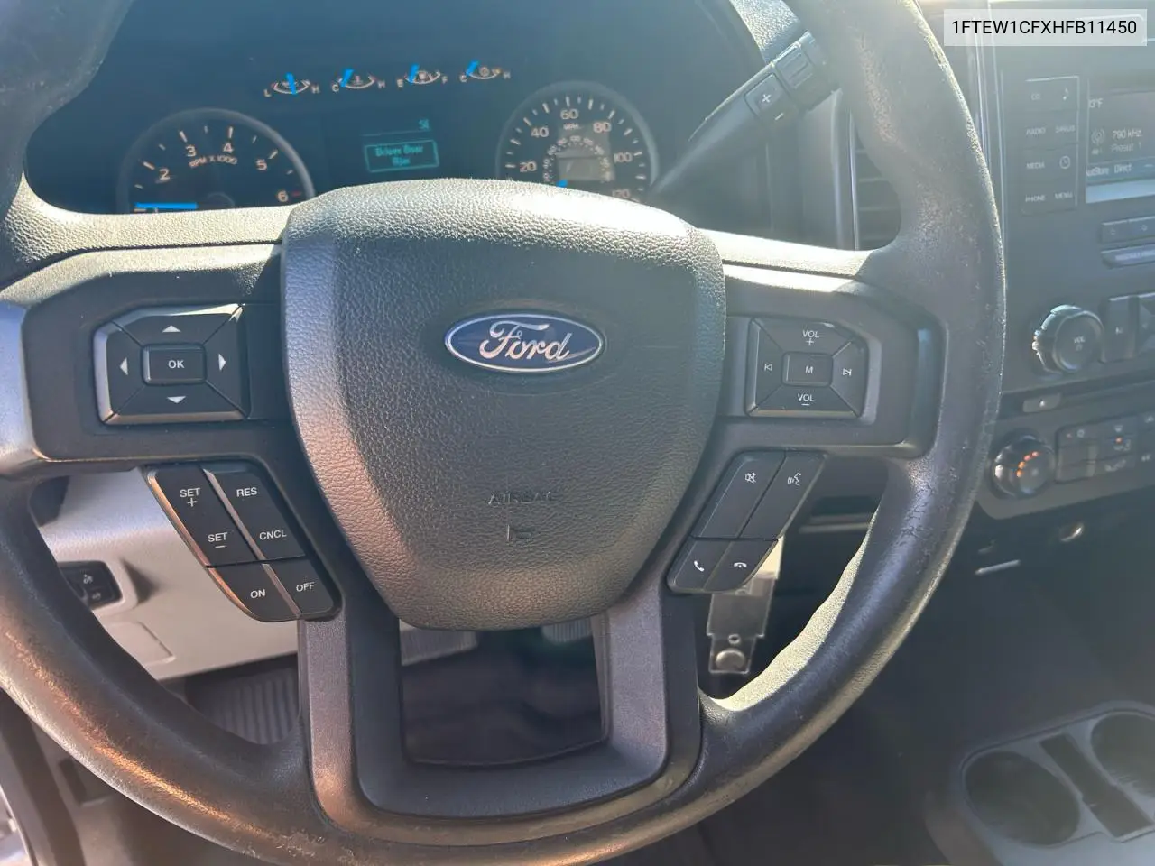 1FTEW1CFXHFB11450 2017 Ford F150 Supercrew