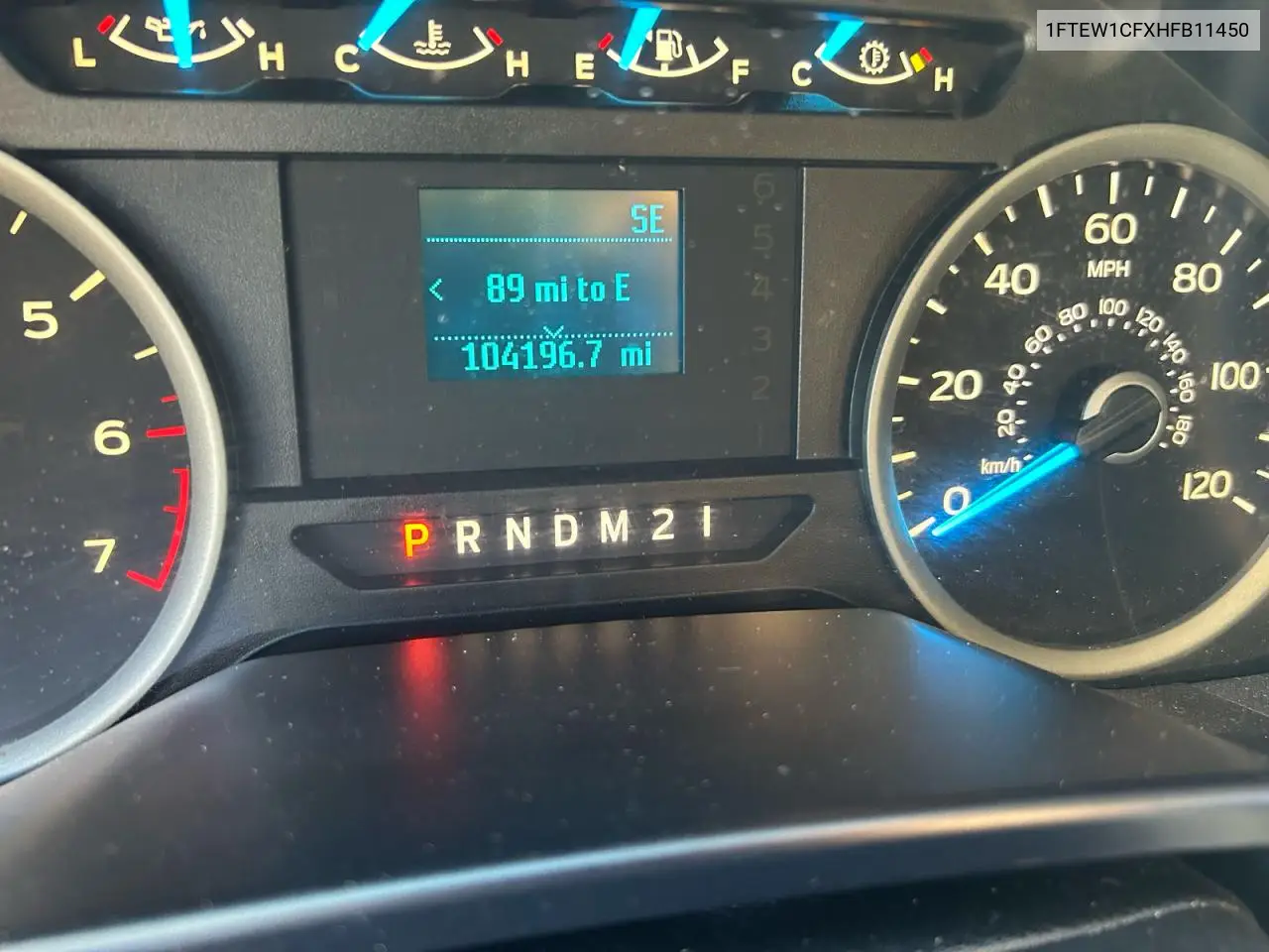 1FTEW1CFXHFB11450 2017 Ford F150 Supercrew