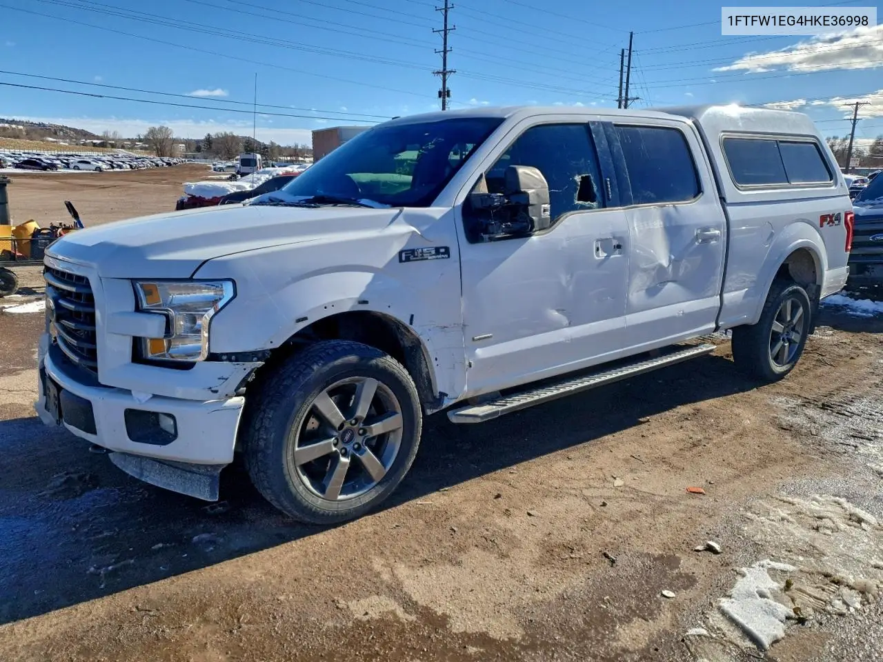 1FTFW1EG4HKE36998 2017 Ford F150 Supercrew