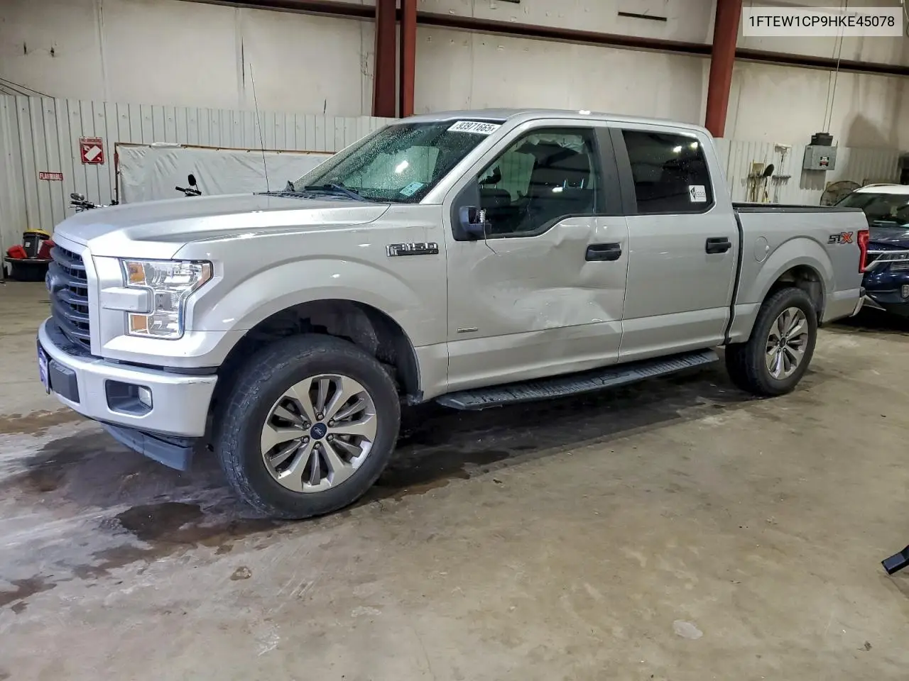 1FTEW1CP9HKE45078 2017 Ford F150 Supercrew