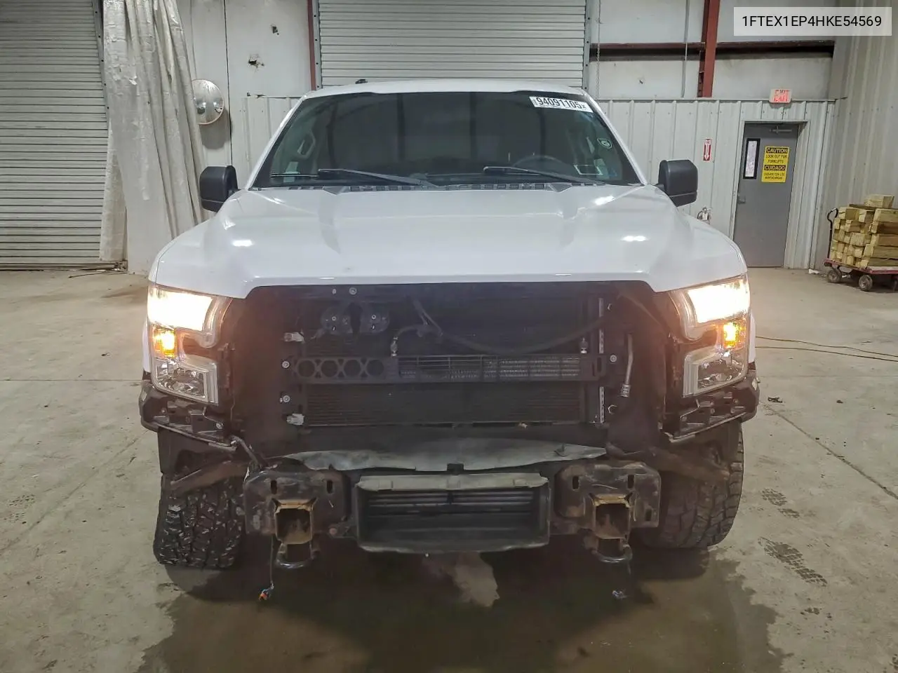 1FTEX1EP4HKE54569 2017 Ford F150 Super Cab