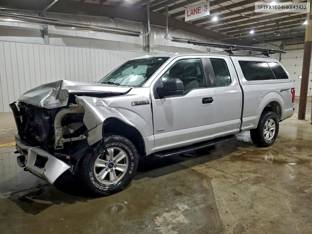 1FTFX1EG4HKE43432 2017 Ford F150 Super Cab