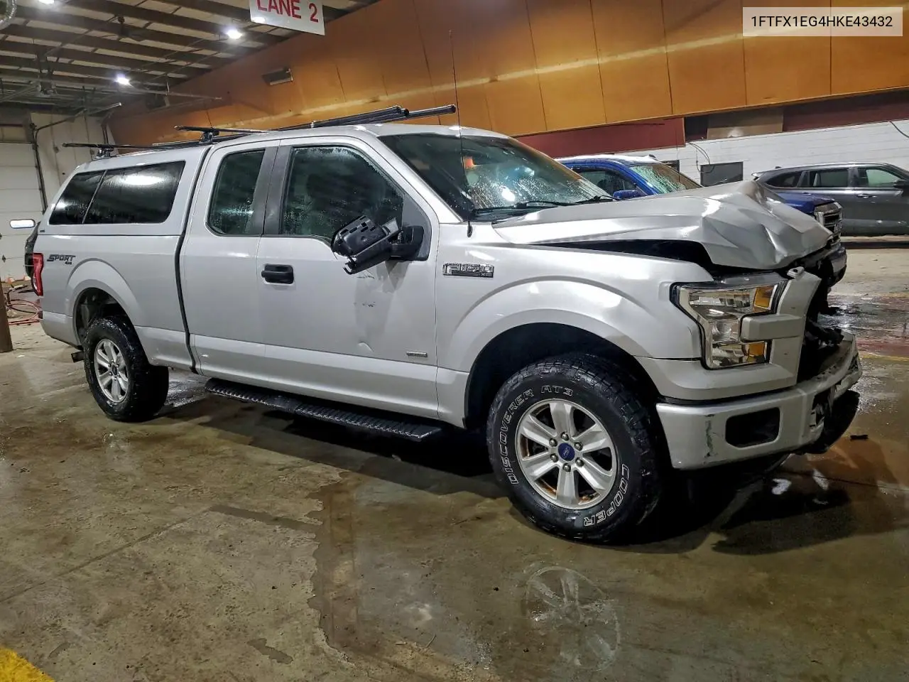 1FTFX1EG4HKE43432 2017 Ford F150 Super Cab