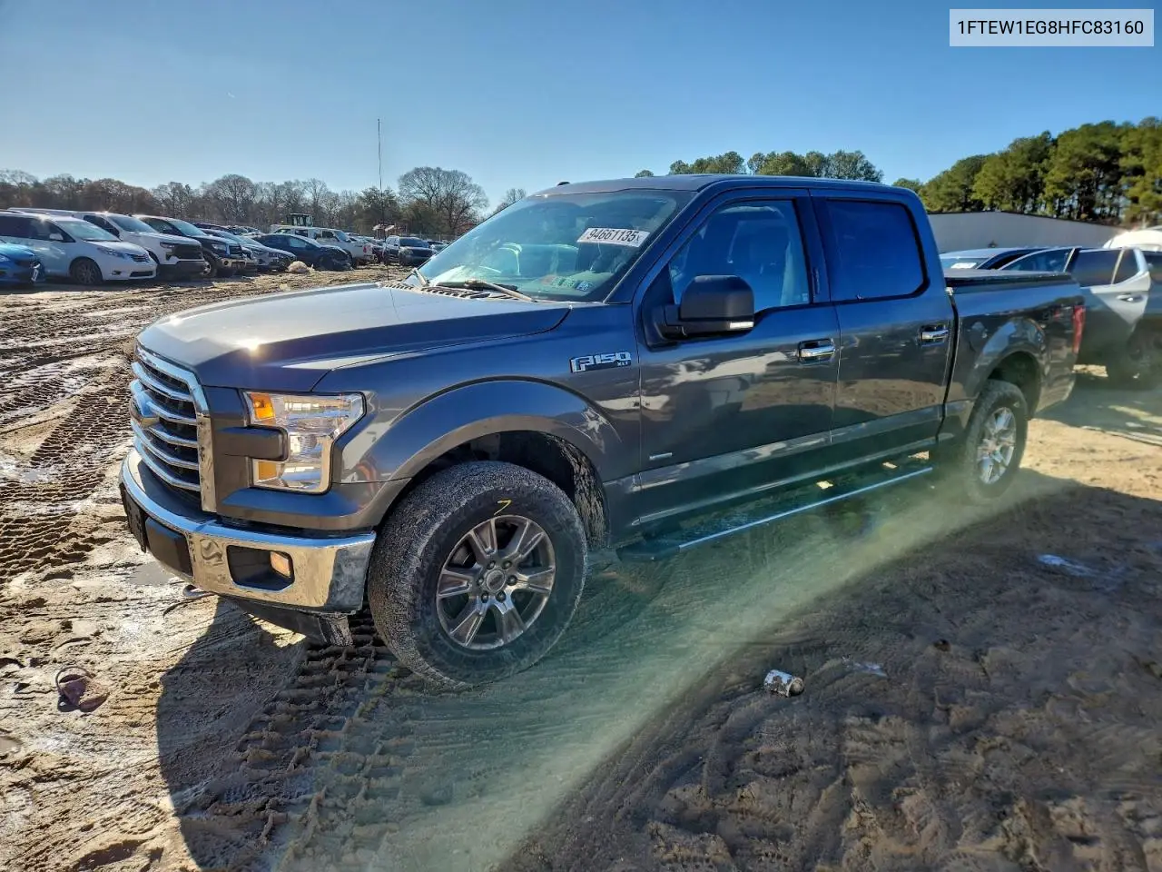 1FTEW1EG8HFC83160 2017 Ford F150 Supercrew
